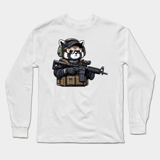 Tactical Tanuki Long Sleeve T-Shirt